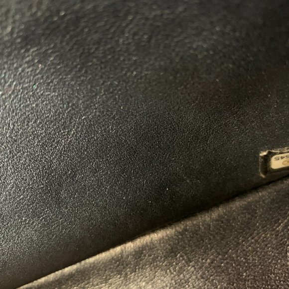 Chanel medium classic caviar bag pearly charcoal - Picture 12 of 13